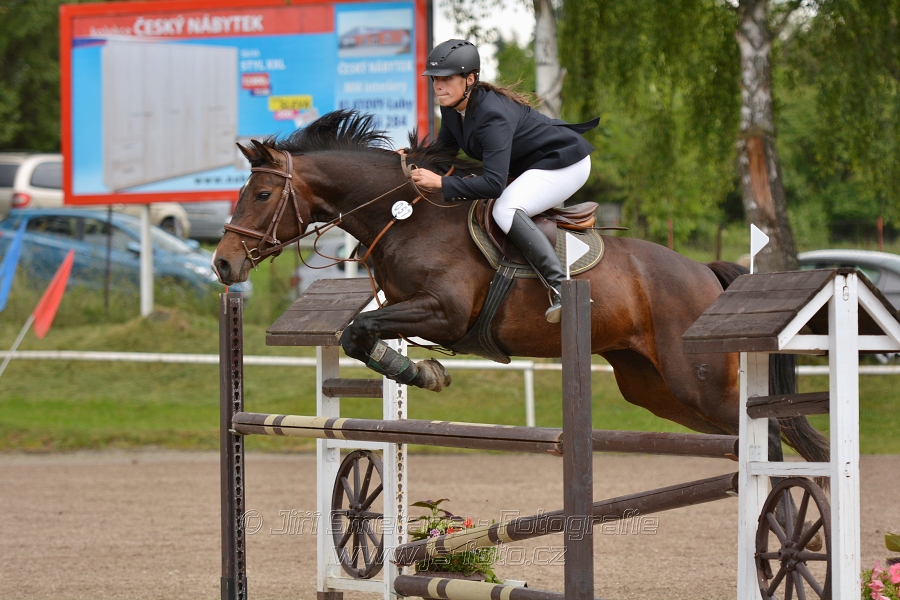 Skoková soutěž st. ''ZL'', otevřená soutěž na čas, be