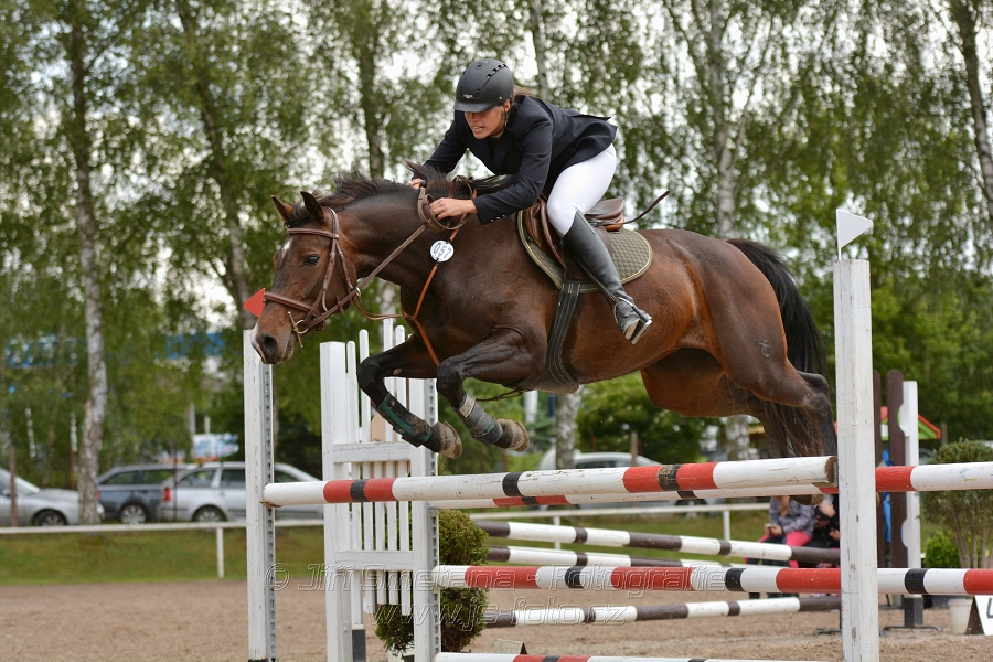 Skoková soutěž st. ''ZL'', otevřená soutěž na čas, be