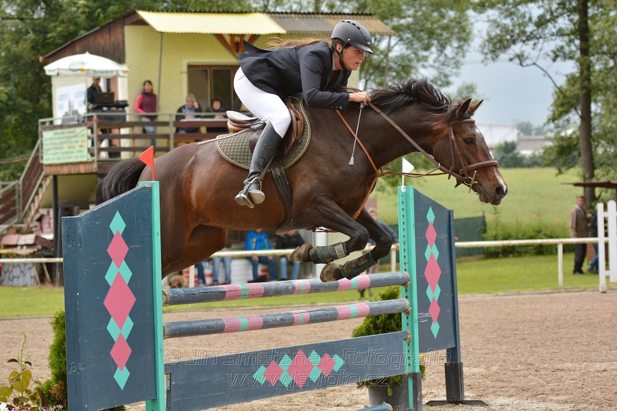 Skoková soutěž st. ''ZL'', otevřená soutěž na čas, be