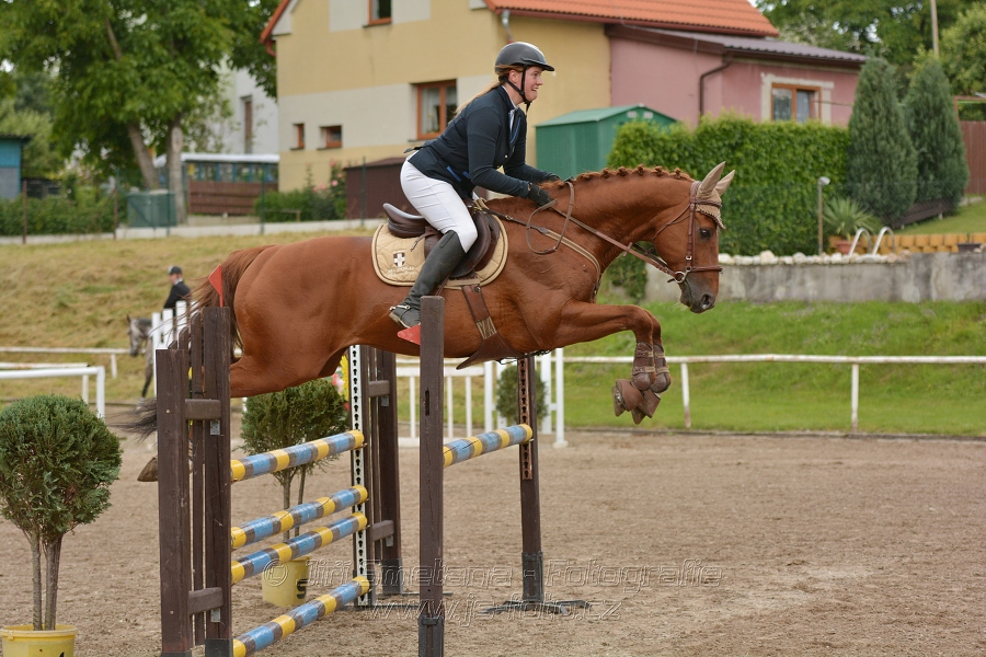 Skoková soutěž st. ''ZL'', otevřená soutěž na čas, be