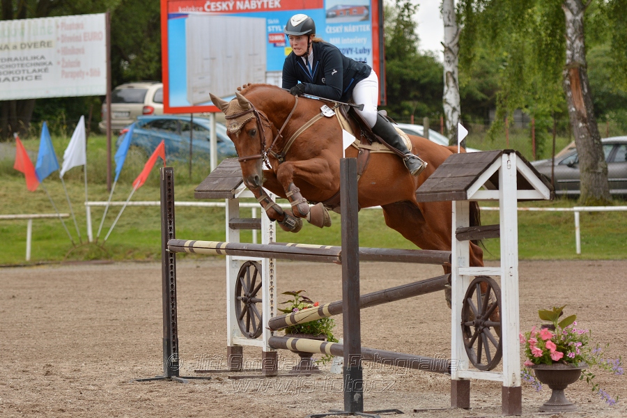 Skoková soutěž st. ''ZL'', otevřená soutěž na čas, be