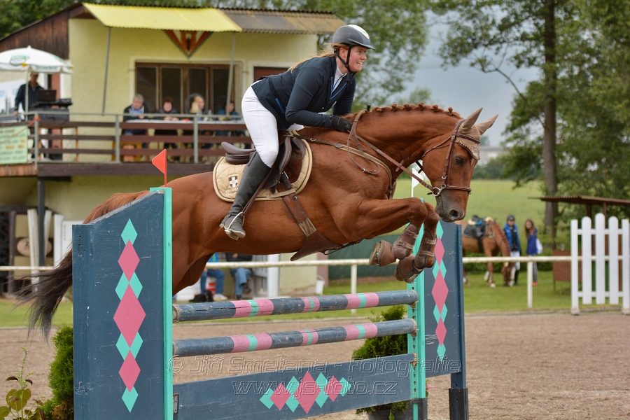 Skoková soutěž st. ''ZL'', otevřená soutěž na čas, be
