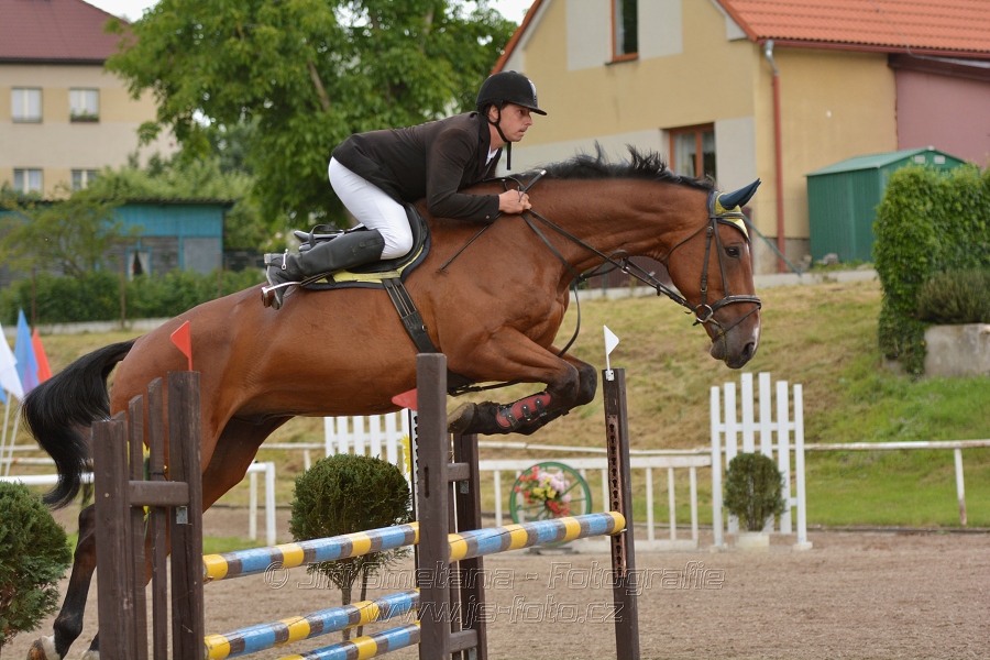 Skoková soutěž st. ''ZL'', otevřená soutěž na čas, be