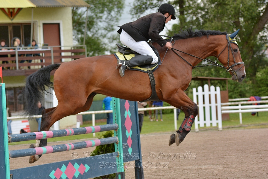 Skoková soutěž st. ''ZL'', otevřená soutěž na čas, be