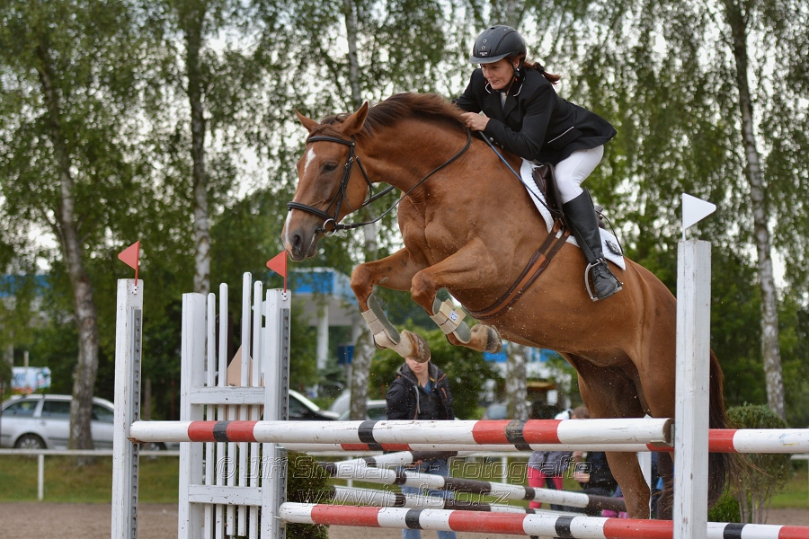 Skoková soutěž st. ''ZL'', otevřená soutěž na čas, be