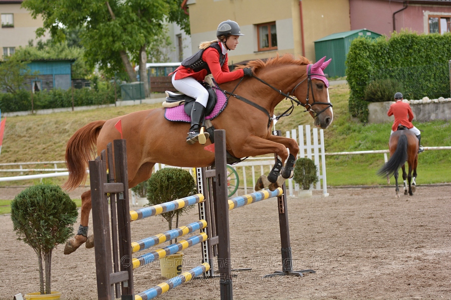 Skoková soutěž st. ''ZL'', otevřená soutěž na čas, be