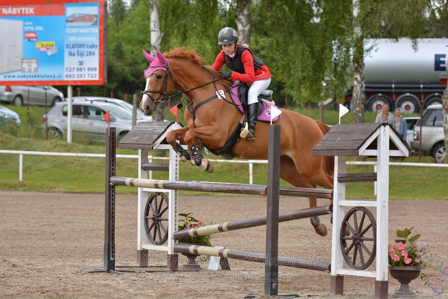 Skoková soutěž st. ''ZL'', otevřená soutěž na čas, be