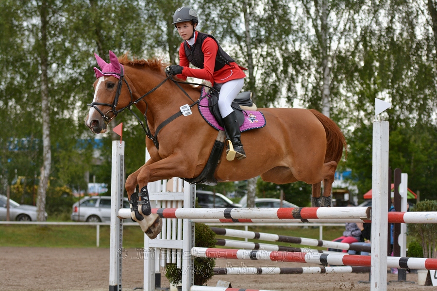 Skoková soutěž st. ''ZL'', otevřená soutěž na čas, be