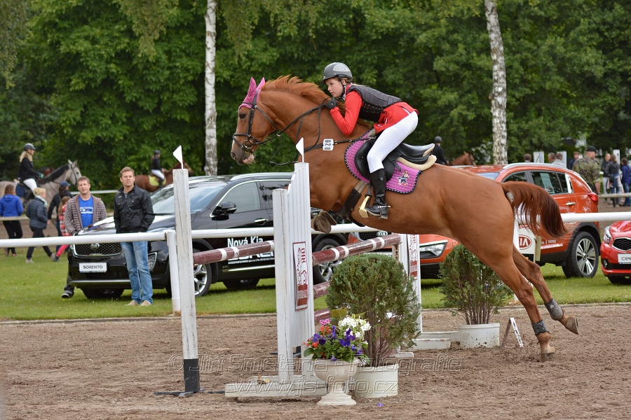 Skoková soutěž st. ''ZL'', otevřená soutěž na čas, be