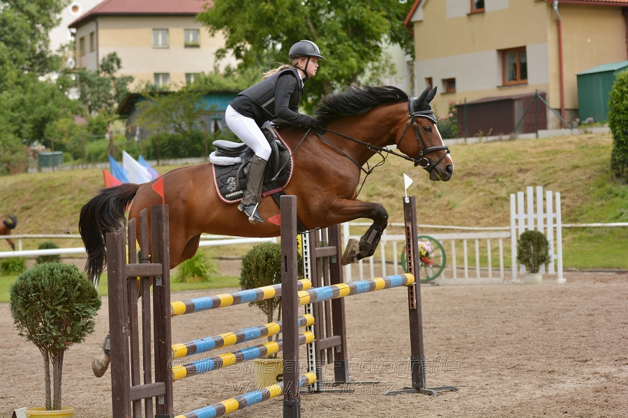 Skoková soutěž st. ''ZL'', otevřená soutěž na čas, be