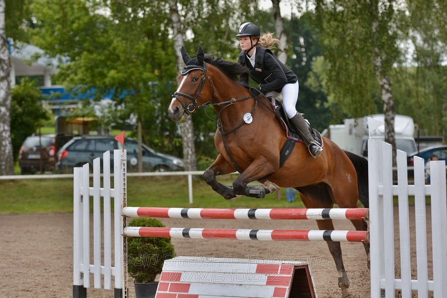 Skoková soutěž st. ''ZL'', otevřená soutěž na čas, be