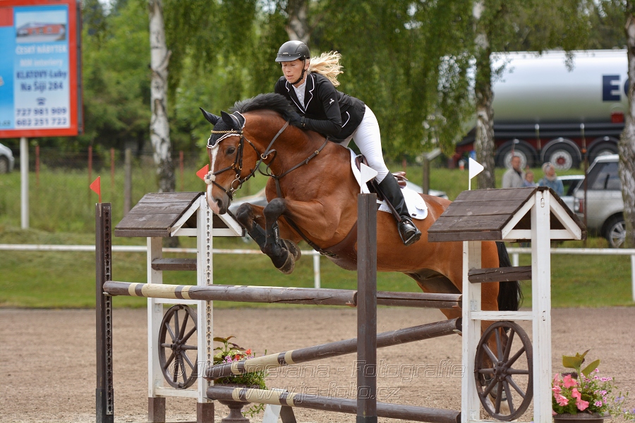 Skoková soutěž st. ''ZL'', otevřená soutěž na čas, be