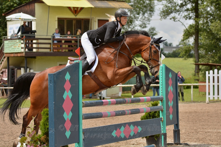 Skoková soutěž st. ''ZL'', otevřená soutěž na čas, be