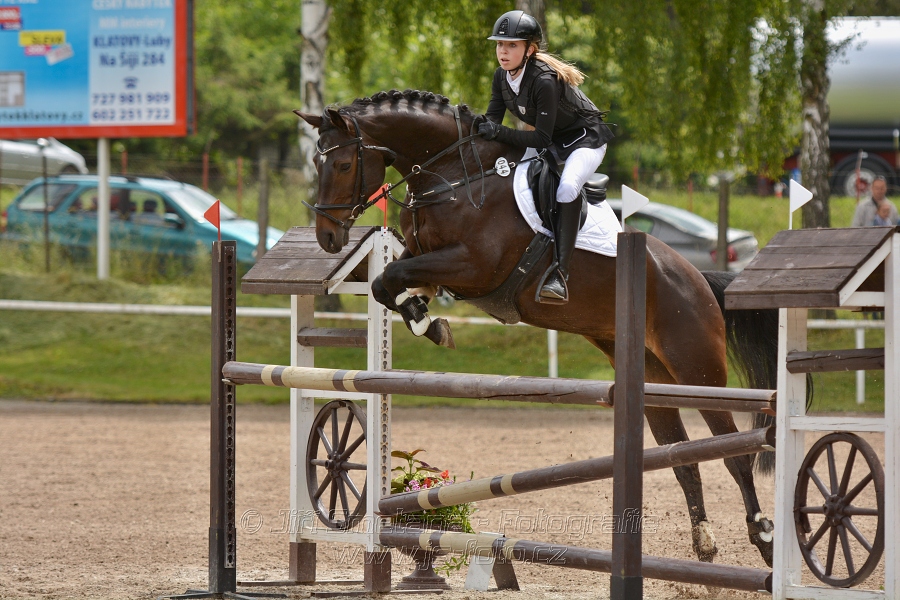 Skoková soutěž st. ''ZL'', otevřená soutěž na čas, be
