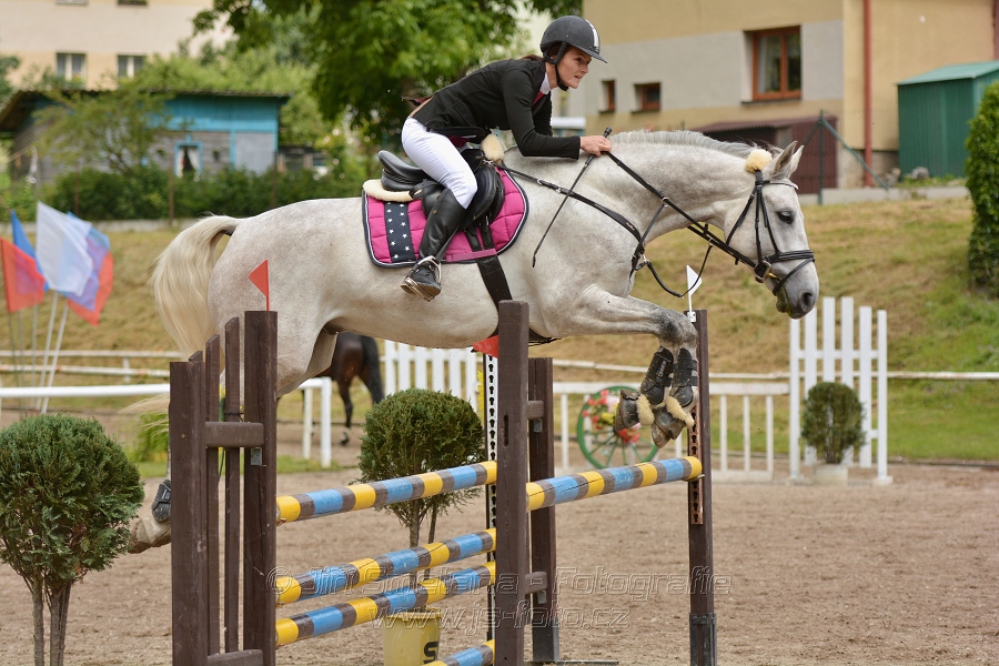 Skoková soutěž st. ''ZL'', otevřená soutěž na čas, be