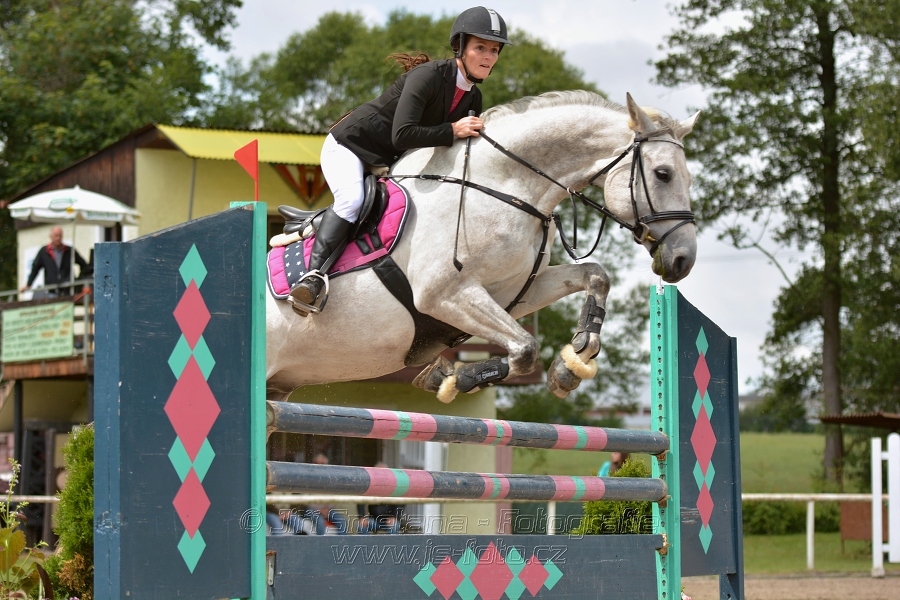 Skoková soutěž st. ''ZL'', otevřená soutěž na čas, be