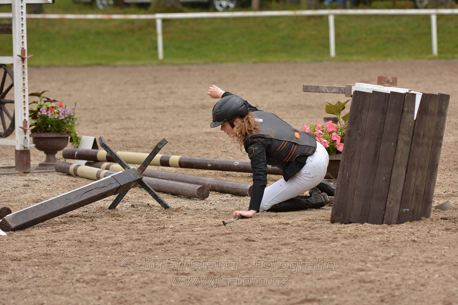 Skoková soutěž st. ''ZL'', otevřená soutěž na čas, be