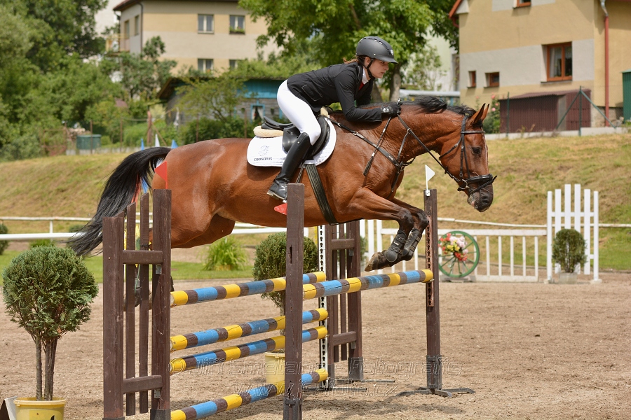 Skoková soutěž st. ''ZL'', otevřená soutěž na čas, be