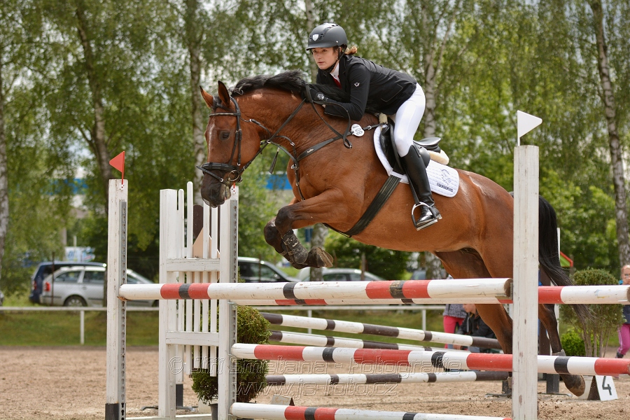 Skoková soutěž st. ''ZL'', otevřená soutěž na čas, be