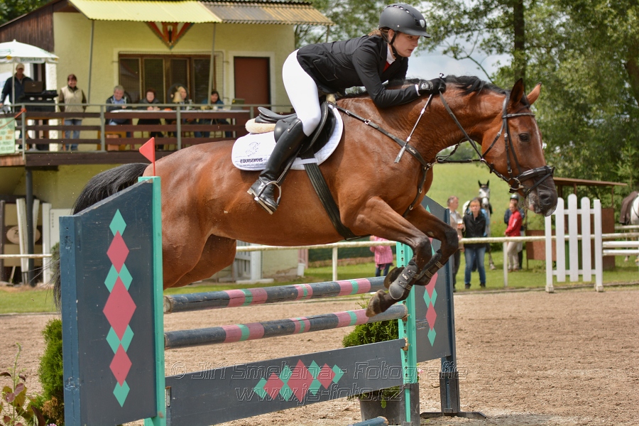 Skoková soutěž st. ''ZL'', otevřená soutěž na čas, be