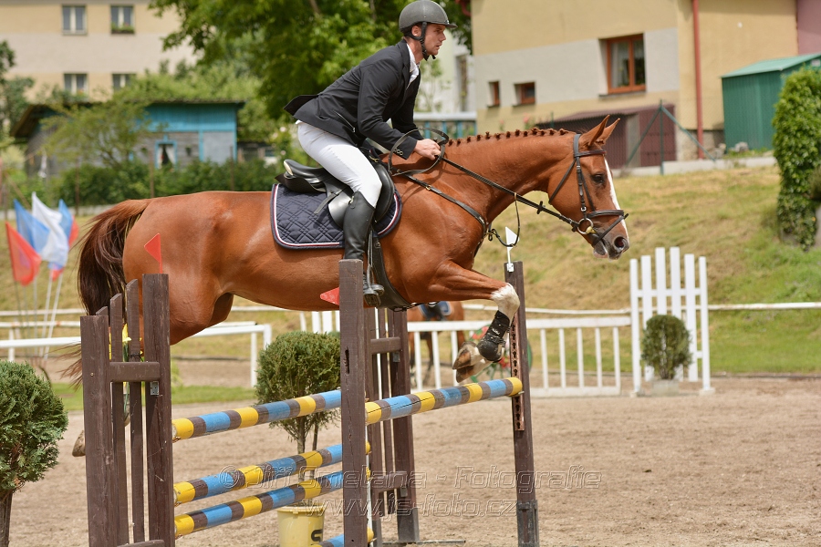 Skoková soutěž st. ''ZL'', otevřená soutěž na čas, be