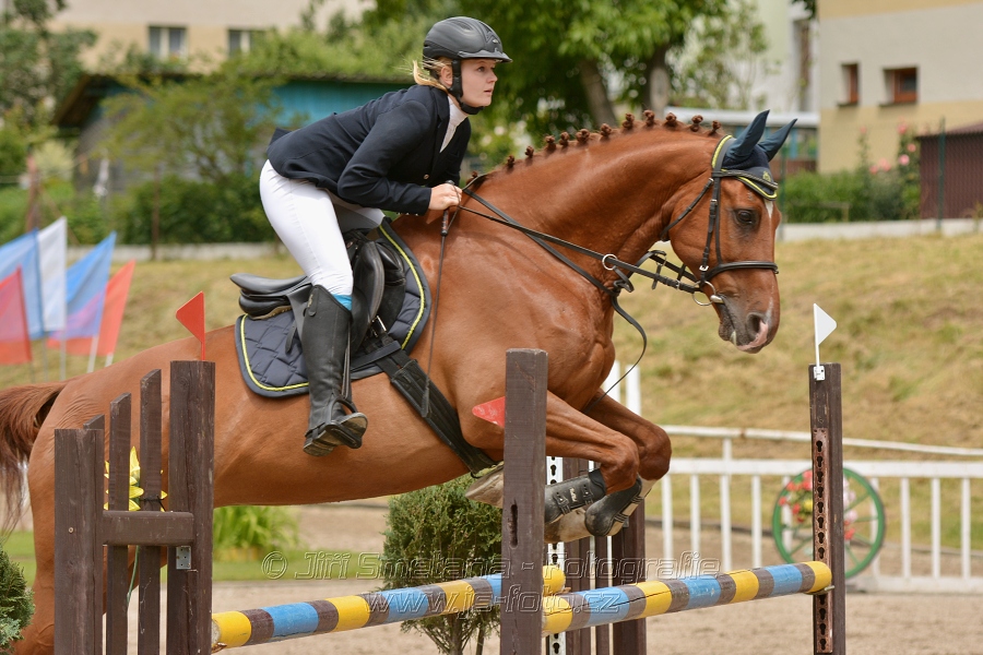 Skoková soutěž st. ''ZL'', otevřená soutěž na čas, be