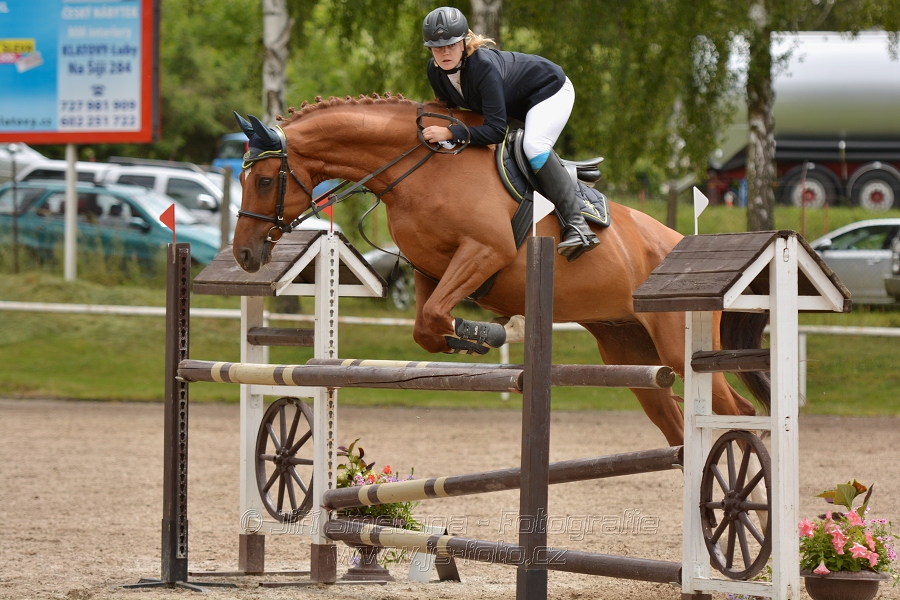 Skoková soutěž st. ''ZL'', otevřená soutěž na čas, be