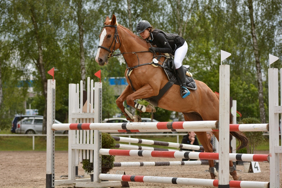 Skoková soutěž st. ''ZL'', otevřená soutěž na čas, be
