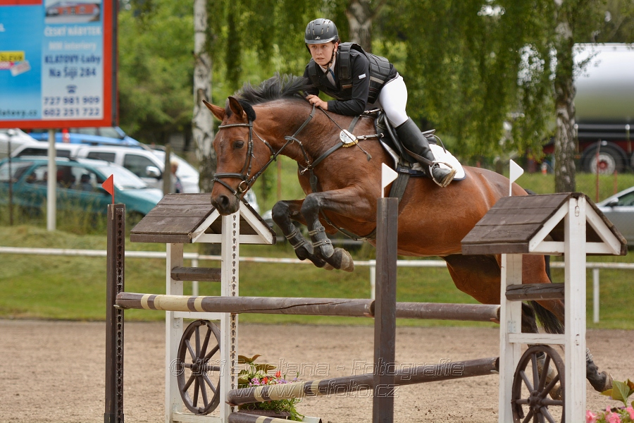 Skoková soutěž st. ''ZL'', otevřená soutěž na čas, be