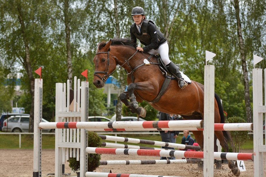 Skoková soutěž st. ''ZL'', otevřená soutěž na čas, be