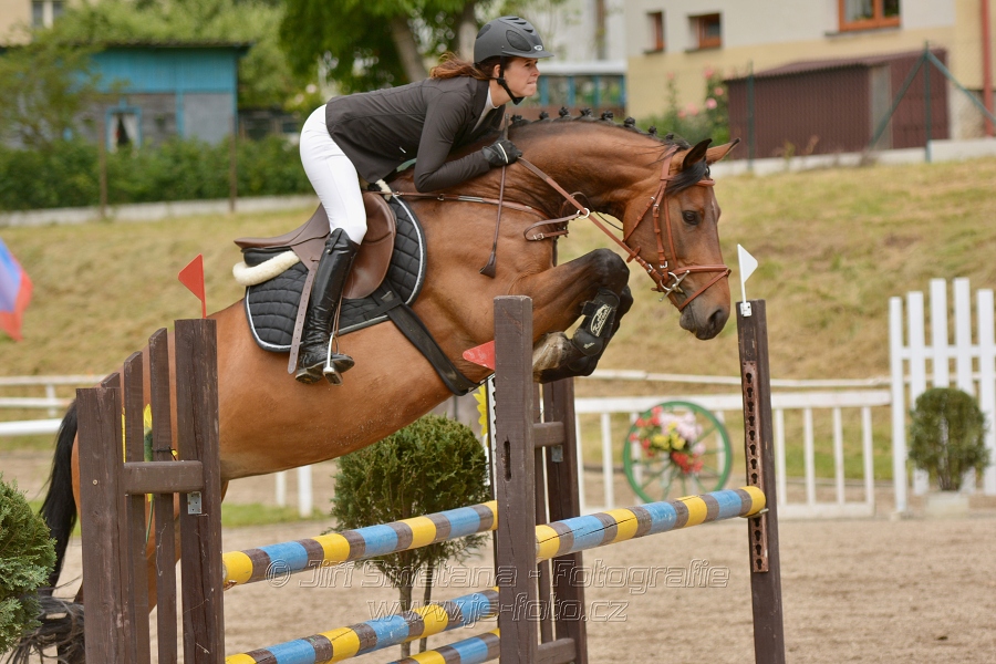 Skoková soutěž st. ''ZL'', otevřená soutěž na čas, be