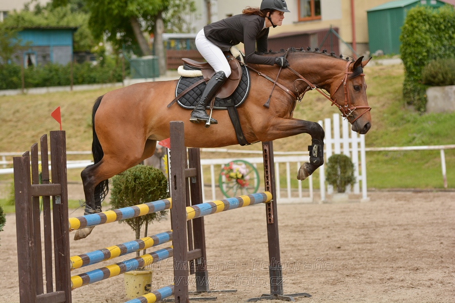 Skoková soutěž st. ''ZL'', otevřená soutěž na čas, be
