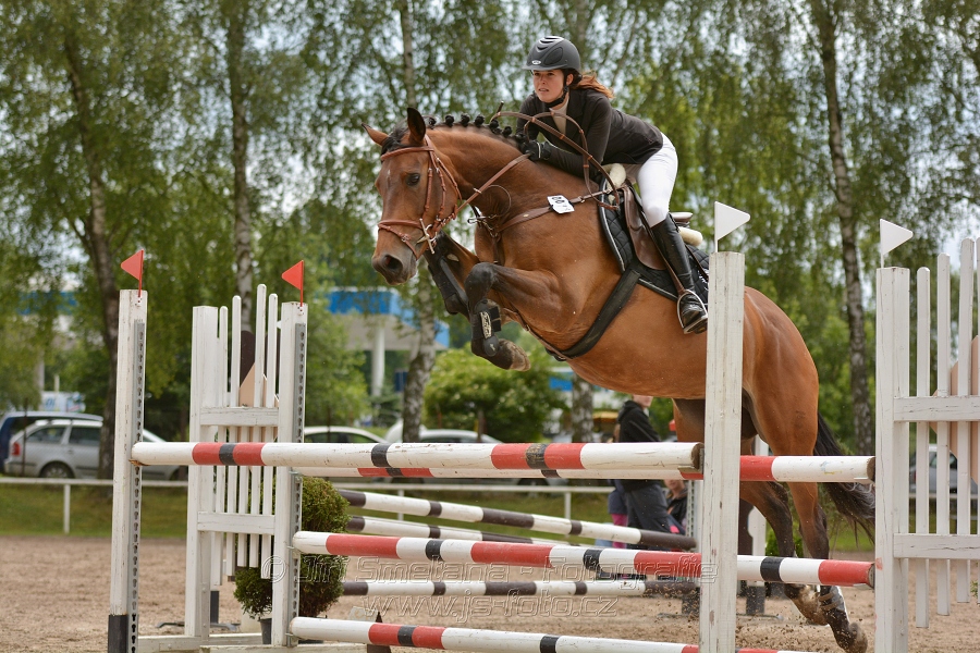 Skoková soutěž st. ''ZL'', otevřená soutěž na čas, be