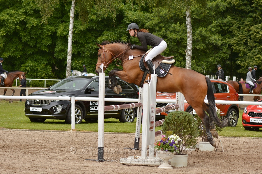 Skoková soutěž st. ''ZL'', otevřená soutěž na čas, be