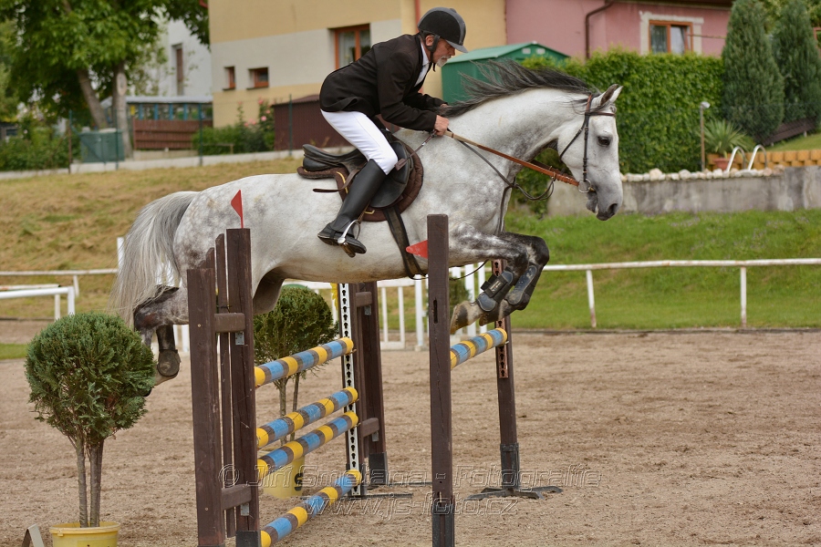 Skoková soutěž st. ''ZL'', otevřená soutěž na čas, be