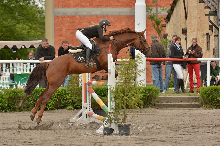 Skoková soutěž dvoufázové skákání 110/120 cm