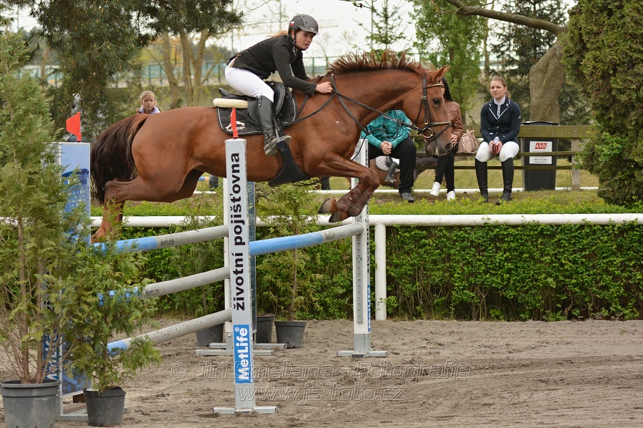 Skoková soutěž dvoufázové skákání 110/120 cm