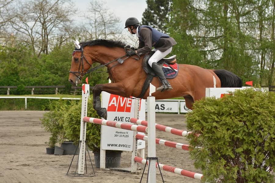 Skoková soutěž dvoufázové skákání 110/120 cm