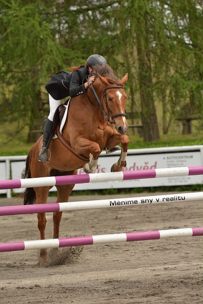Skoková soutěž dvoufázové skákání 110/120 cm