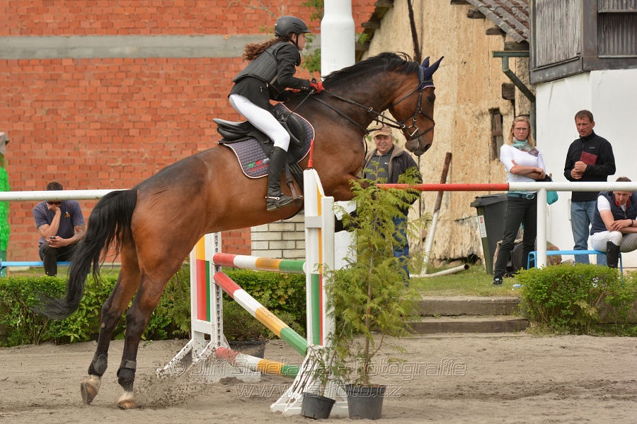 Skoková soutěž dvoufázové skákání 110/120 cm