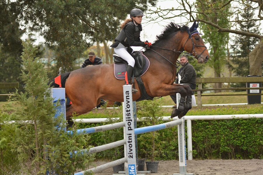 Skoková soutěž dvoufázové skákání 110/120 cm