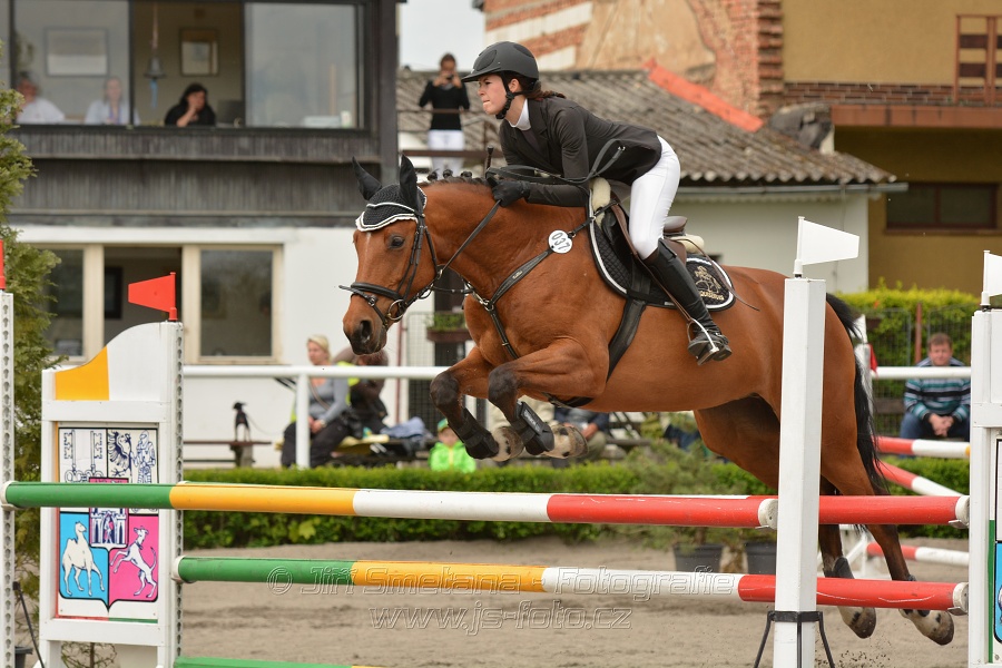 Skoková soutěž dvoufázové skákání 110/120 cm