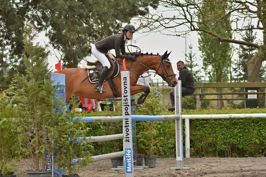 Skoková soutěž dvoufázové skákání 110/120 cm