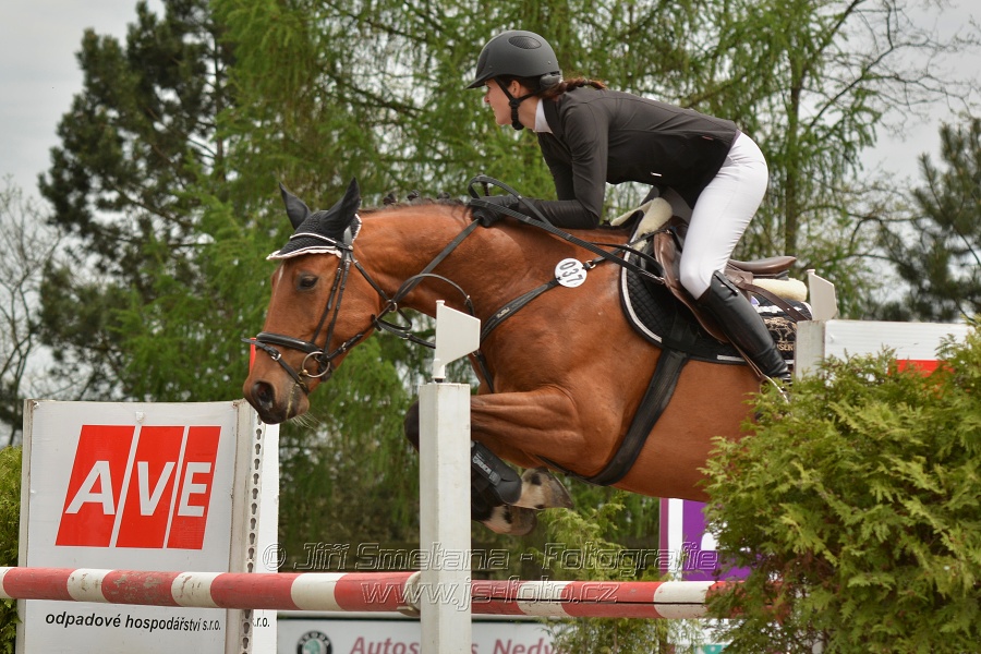 Skoková soutěž dvoufázové skákání 110/120 cm