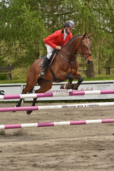 Skoková soutěž dvoufázové skákání 110/120 cm