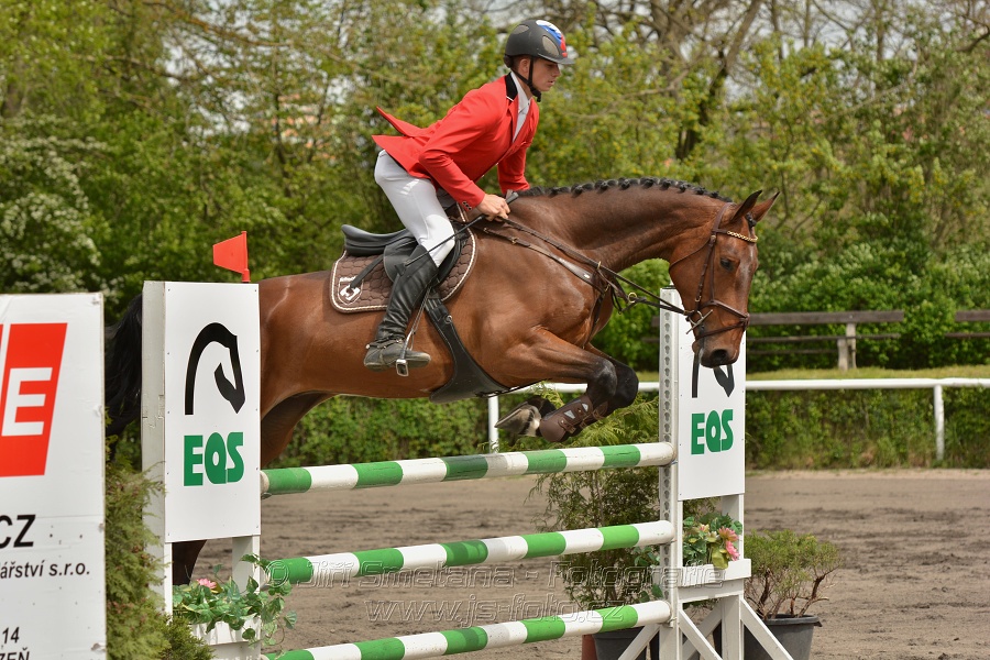 Skoková soutěž dvoufázové skákání 110/120 cm