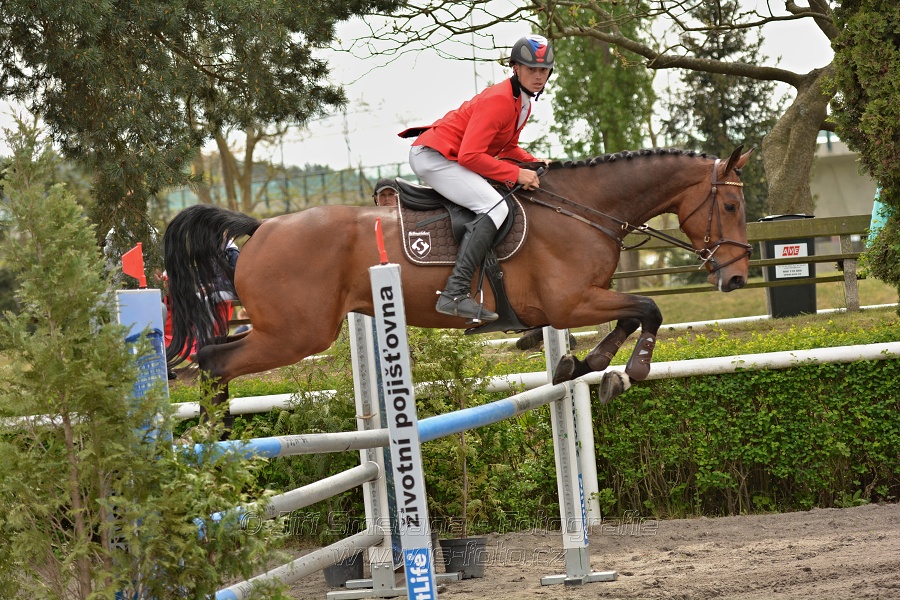 Skoková soutěž dvoufázové skákání 110/120 cm