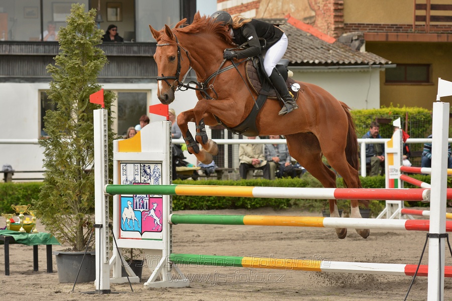 Skoková soutěž dvoufázové skákání 110/120 cm