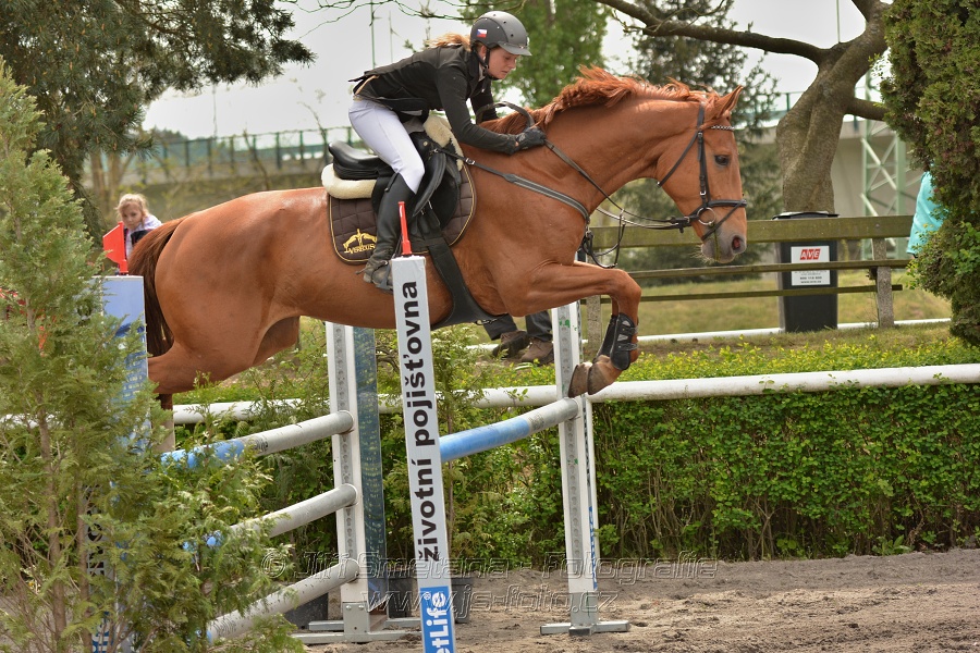 Skoková soutěž dvoufázové skákání 110/120 cm