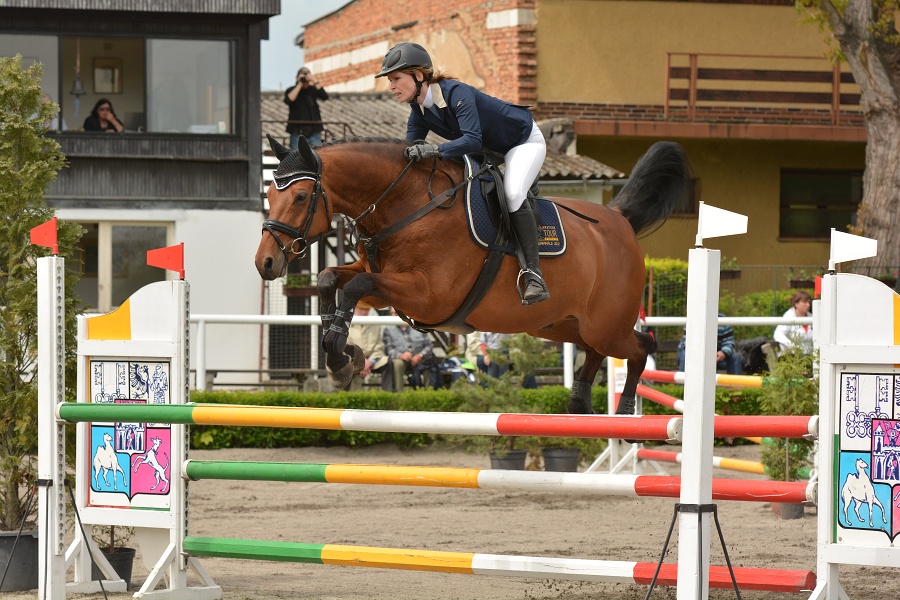 Skoková soutěž dvoufázové skákání 110/120 cm